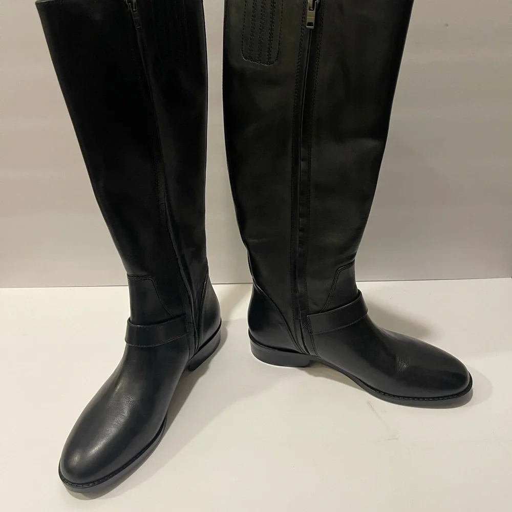 Coach Black Over the Knee Boots